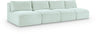 Shaggy - 4 Seat Modular Armless Sofa