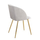 Luna - Pleated Contemporary Chair (Set of 2)