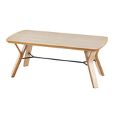 Folia - Mid-Century Modern Coffee Table - Natural Wood