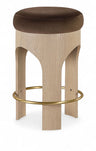 Bocceli - Counter Stool - Natural Base