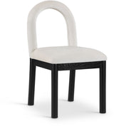 Conrad - Velvet Dining Chair With Black Legs