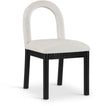 Conrad - Velvet Dining Chair With Black Legs