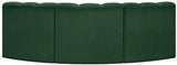 Arc - Boucle Fabric 3 Piece Modular Corner Sofa