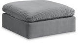 Comfy - Velvet Ottoman