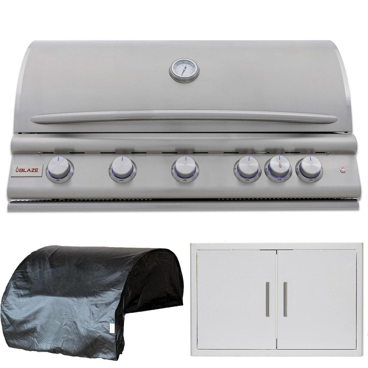 Blaze LTE+ 3-Piece 40-Inch Natural Gas Outdoor Kitchen Package