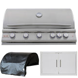 Blaze LTE+ 3-Piece 40-Inch Natural Gas Outdoor Kitchen Package