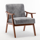 Accent Chair, Classic Mid Century Modern For Extra Seating