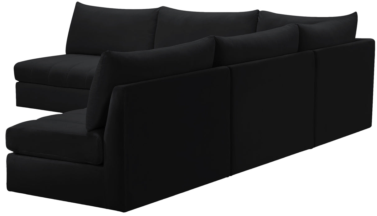 Jacob - Modular Corner Armless Sectional 5 Piece