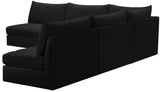 Jacob - Modular Corner Armless Sectional 5 Piece