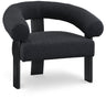 Winston - Accent Chair With Black Legs
