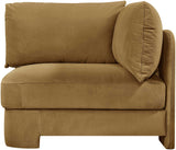 Hammond - Velvet Performance Fabric Upholstered Corner Chair