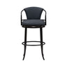 Otis - Upholstered Swivel Bar Height Barstool