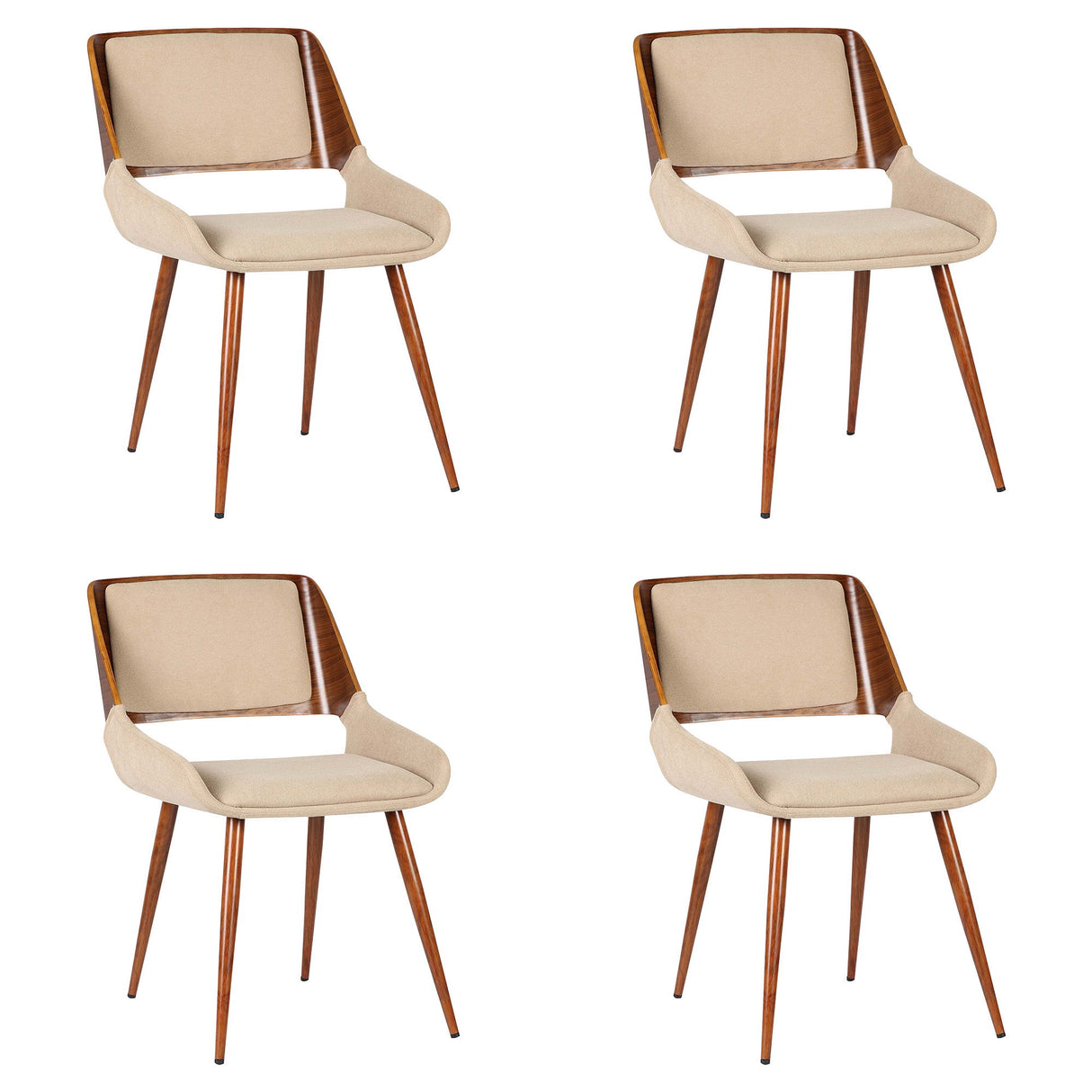 Panda - Mid-Century Dining Chair