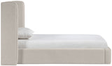 Kendall - Linen Textured Fabric Upholstered Bed