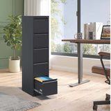 Steel Drawer Vertical File Cabinet With Lock For A4 Legal / Letter Size