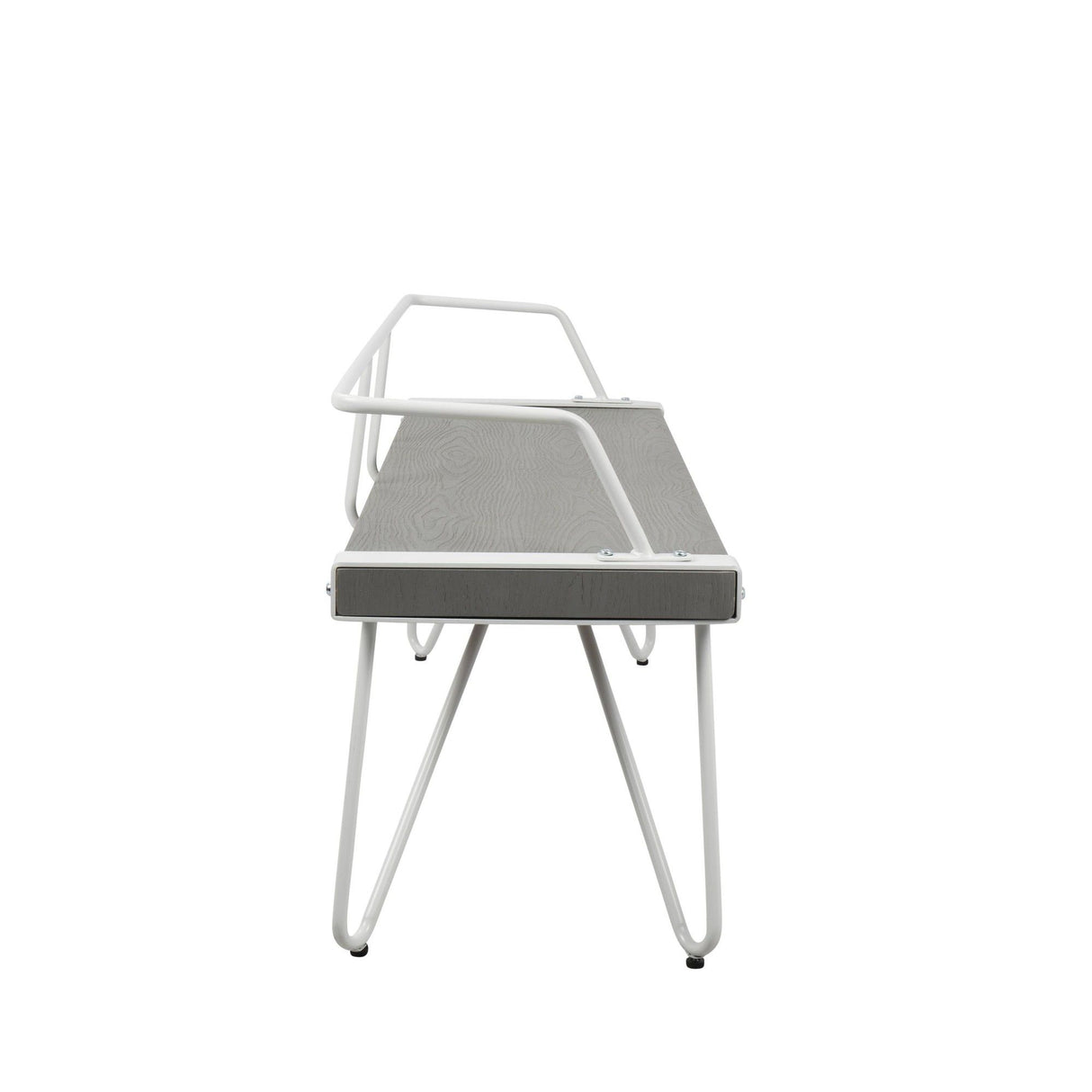 Stefani - Bench - White And Gray