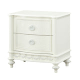 Dorothy - Nightstand With 2 Drawers - Ivory