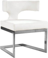 Alexandra - Dining Chair with Chrome Legs
