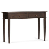 Carlton - Console Sofa Table - Dark Tobacco Brown