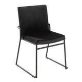 Dutchess - Dining Chair (Set of 2) - Black Metal