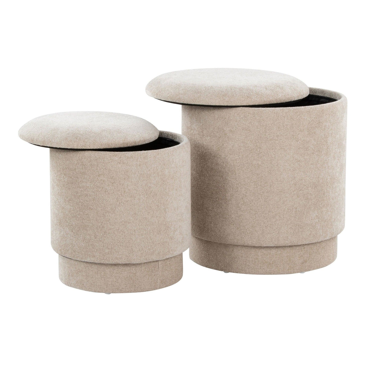 Marla - Upholstered Ottoman Set (Set of 2)