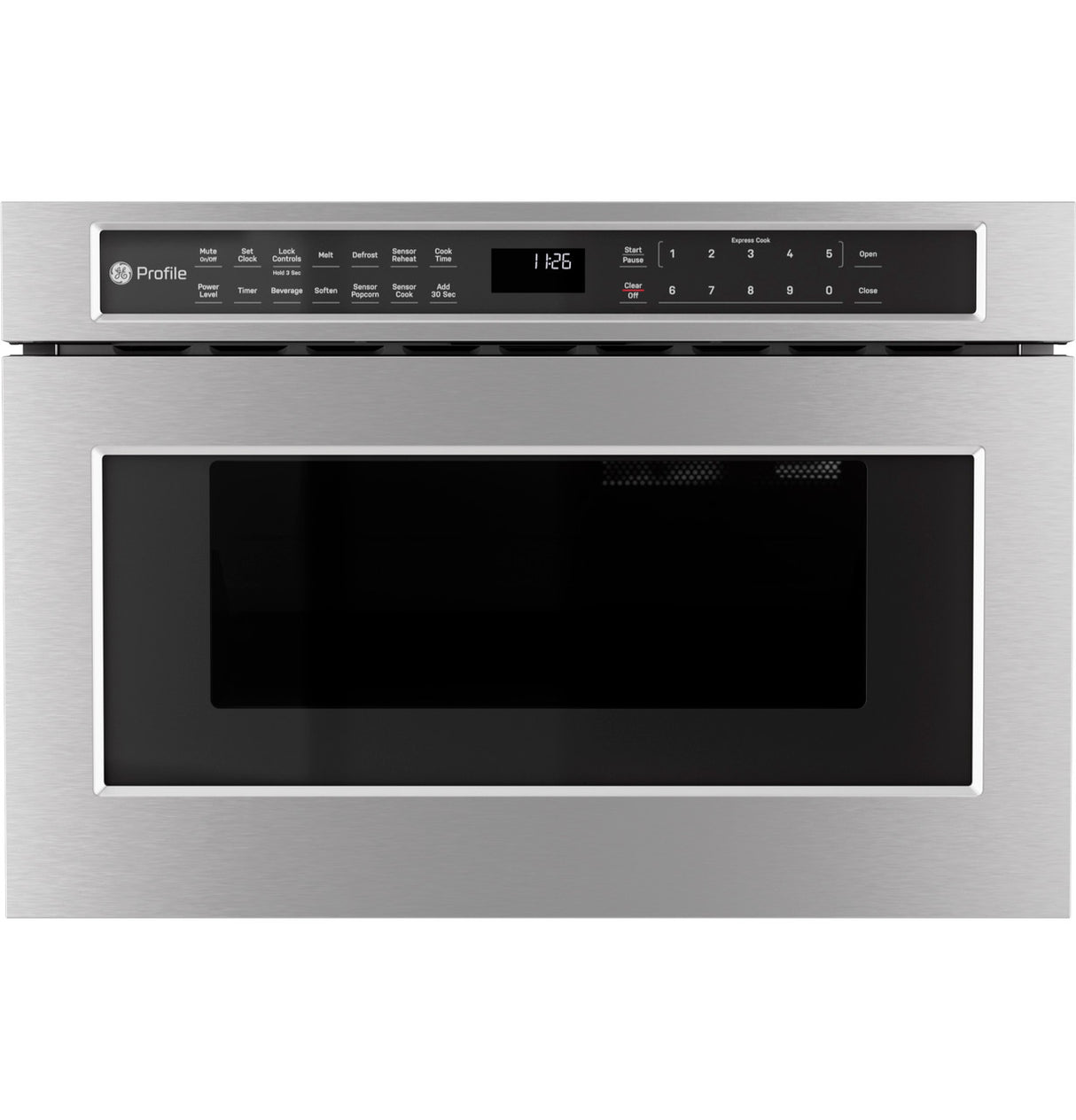 GE Profile PWL1126SWSS drawer open