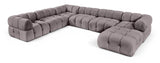 Orin - 7 Piece Modular Sectional (3 Modular Chairs, 3 Corner Chairs & Ottoman)