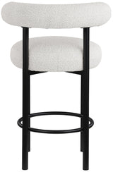 Bordeaux - Stool With Black Legs (Set of 2)