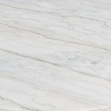 Zaidee - Coffee Table With Marble - Marble Top & Nickel