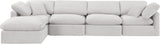 Indulge - Velvet 5 Piece Modular Sectional With Chaise
