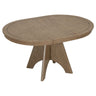Extendable Dining Table With Sturdy Crossed Legs
