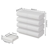 Minimalist Handle Less 8 Drawer Dresser With Wide Storage