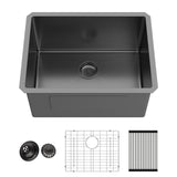 Undermount Kitchen Sink With Deep Single Bowl
