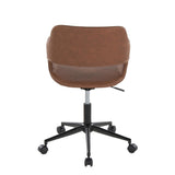 Margarite - Task Chair - Black Metal