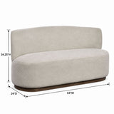 Cocoa - Banquette - Ivory