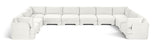 Hammond - Velvet Performance Fabric Upholstered 10 Piece Sectional