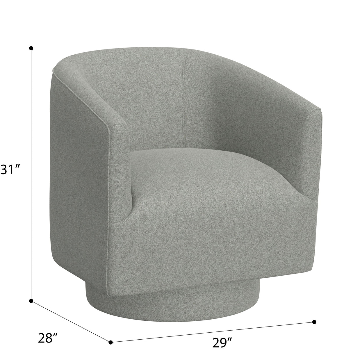 Accent Chair With Swivel Function