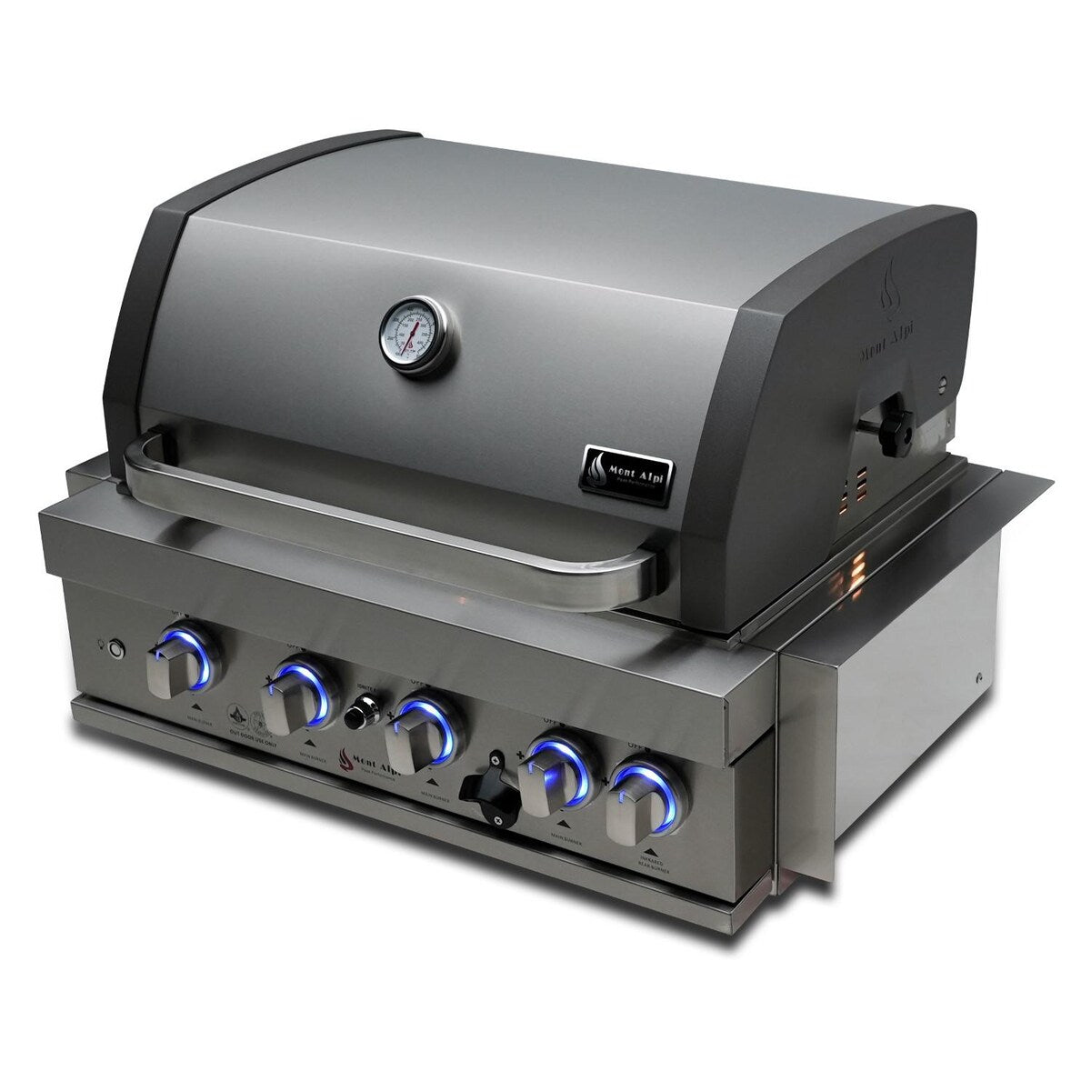 Mont Alpi 400 32-Inch Built-In Propane Gas Grill - MABi400