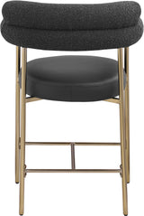 Blake - Counter Stool With Bronze Legs (Set of 2)