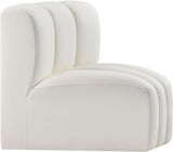 Arc - Faux Leather Curved Corner Chair