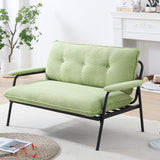 Modern Metal Frame Sofa With Sponge Filling For Compact Spaces And Versatile Use