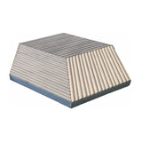 Hexagon Natural Stone Marble Tile, 3D Fluted (Set of 12)