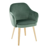 Buena - Dining Chair (Set of 2) - Natural Wood Legs