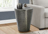 Drum Accent Side Table, Elegant Design