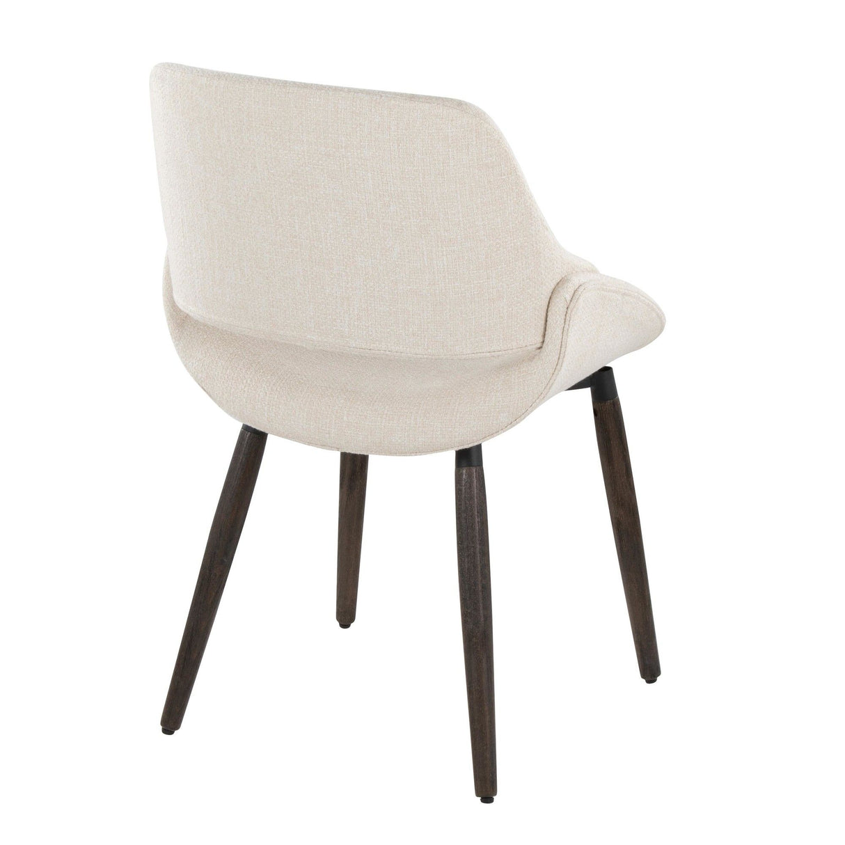 Fabrizzi - Accent / Dining Chair (Set of 2) - Dark Walnut Wood