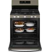 GE GGF600AVES gas range - integrated griddle