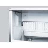 Summit BIM68OSPUMP Indoor/Outdoor 15" Commercial Ice Maker with Built-In Pump 62 Lbs. Daily Production Stainless Steel