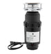 GE DISPOSALL 1/2 HP Continuous Feed Garbage Disposal with Power Cord - Septic Safe