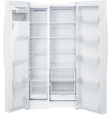 GE GZS24NGYWW side-by-side refrigerator