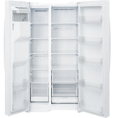GE GSE28NGYWW in-door icemaker detail